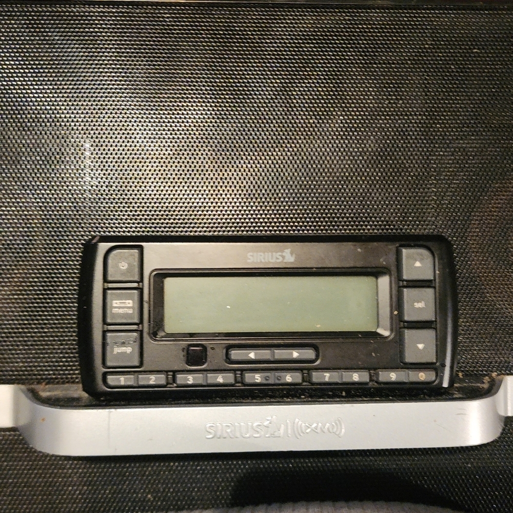 SiriusXM SXABB2 Portable Speaker Dock Satellite Radio Onyx